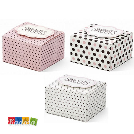 Scatola Box Porta Confetti SWEETS - Kadosa