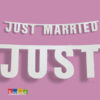 Banner Just Married - kadosa