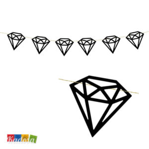 Ghirlanda Black Diamond diamanti neri - kadosa