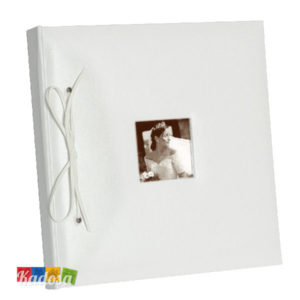 Guest Book Foto Style Avorio con 22 pagine Bianche - Kadosa