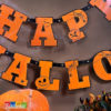 Ghirlanda Happy Halloween in Cartoncino da 2,1 Metri - Kadosa