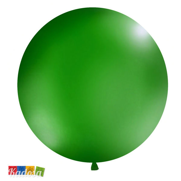 Palloncino Gigante verde smeraldo da 1 Metro Ideale per Matrimoni ed Eventi - Kadosa