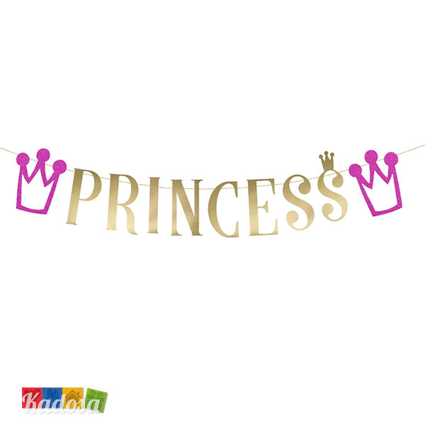 Banner Princess festa principesse - Kadosa