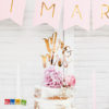 Cake Topper Mr & Mrs Sposo Sposa Matrimonio Sposi Wedding torta Nuziale Nozze d'Oro 50 Anni - KPT10-019M - Kadosa
